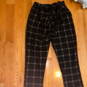 Fancy plaid pants from abercrombie and fitch kids size 13/14